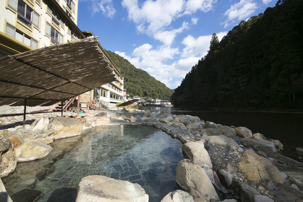 Hotel Sansuikan Kawayu Midoriya Hongū Exterior foto